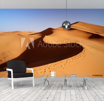 Picture of Morocco Sand dunes of Sahara desert